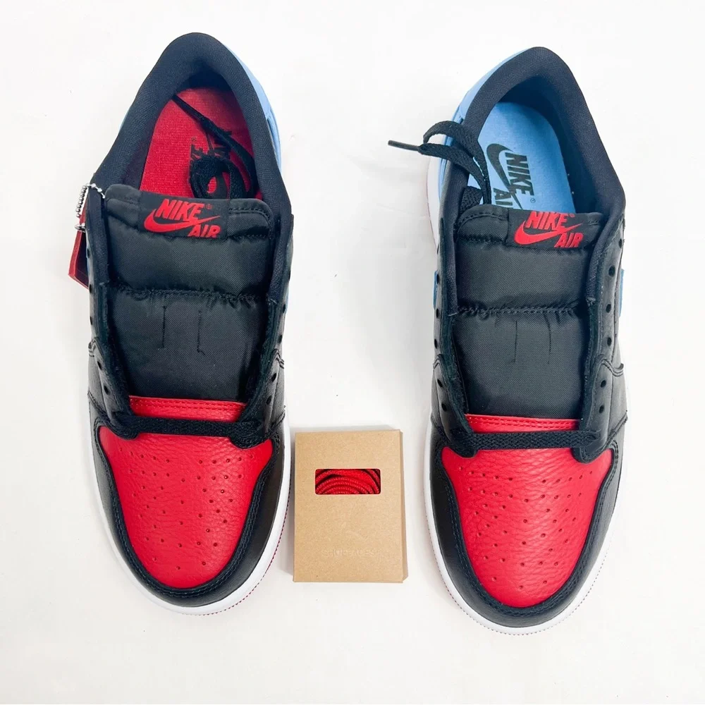 Women's Air Jordan 1 Retro Low OG Sneaker ‘NC to Chi’ 🔥🔥🔥🔥 - Picture 10 of 16